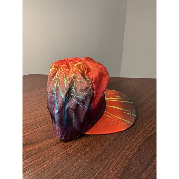 Vintage Myrtle Beach All Over Print Nature Snapback Hat One Size 1990s RARE - Picture 4 of 9